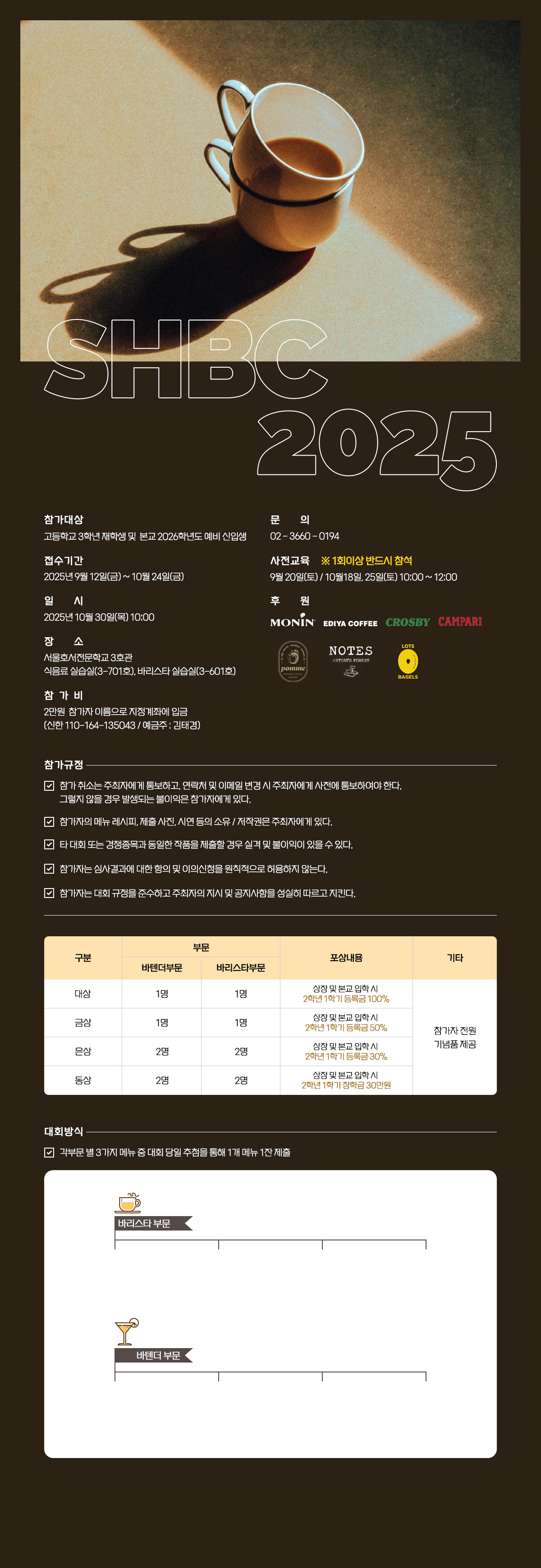 Seoul Hoseo Beverage Championship 2025