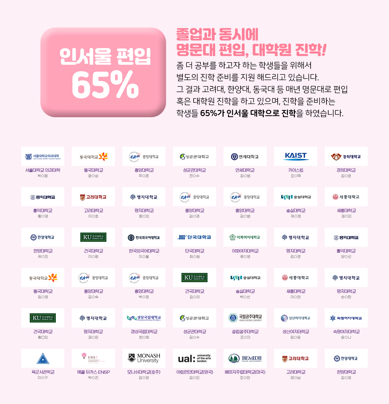 국내 대기업취업 성공 전문학교 등장!